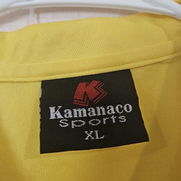 Vintage Yellow Inter Milan Soccer Men's Jersey - Picture 6 of 7